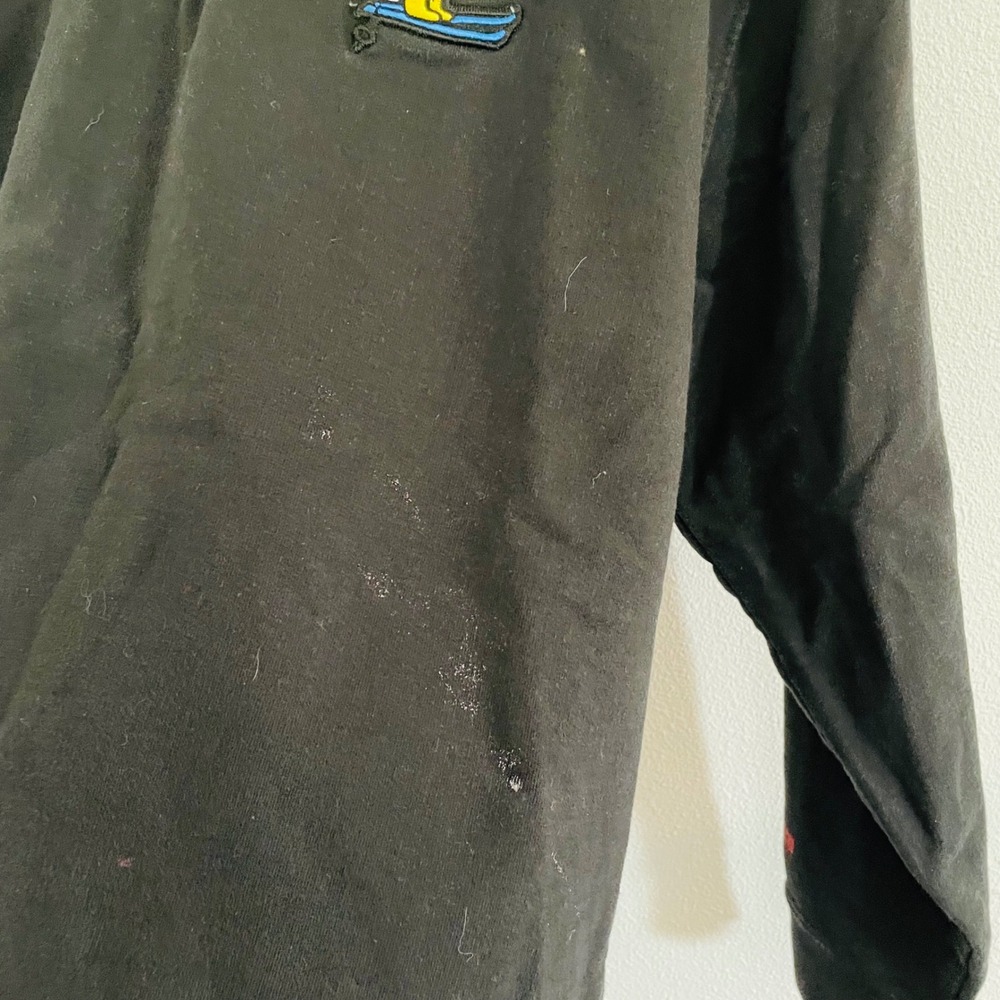 Teton Gravity Research Grateful Dead Skiing Bear Sweatshirt Black Mens Large - Picture 5 of 5